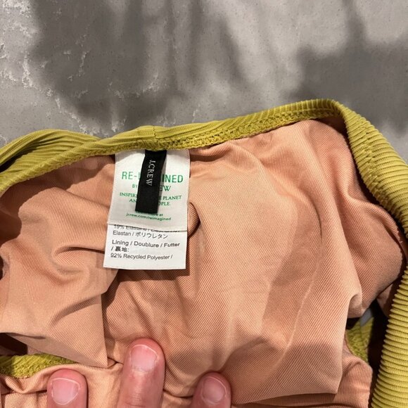 J. Crew Yellow One-Piece Swimsuit - Picture 4 of 5